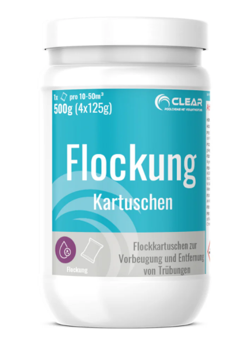 CLEAR Flockkartuschen 4Stk, 0,5kg, CL-1015